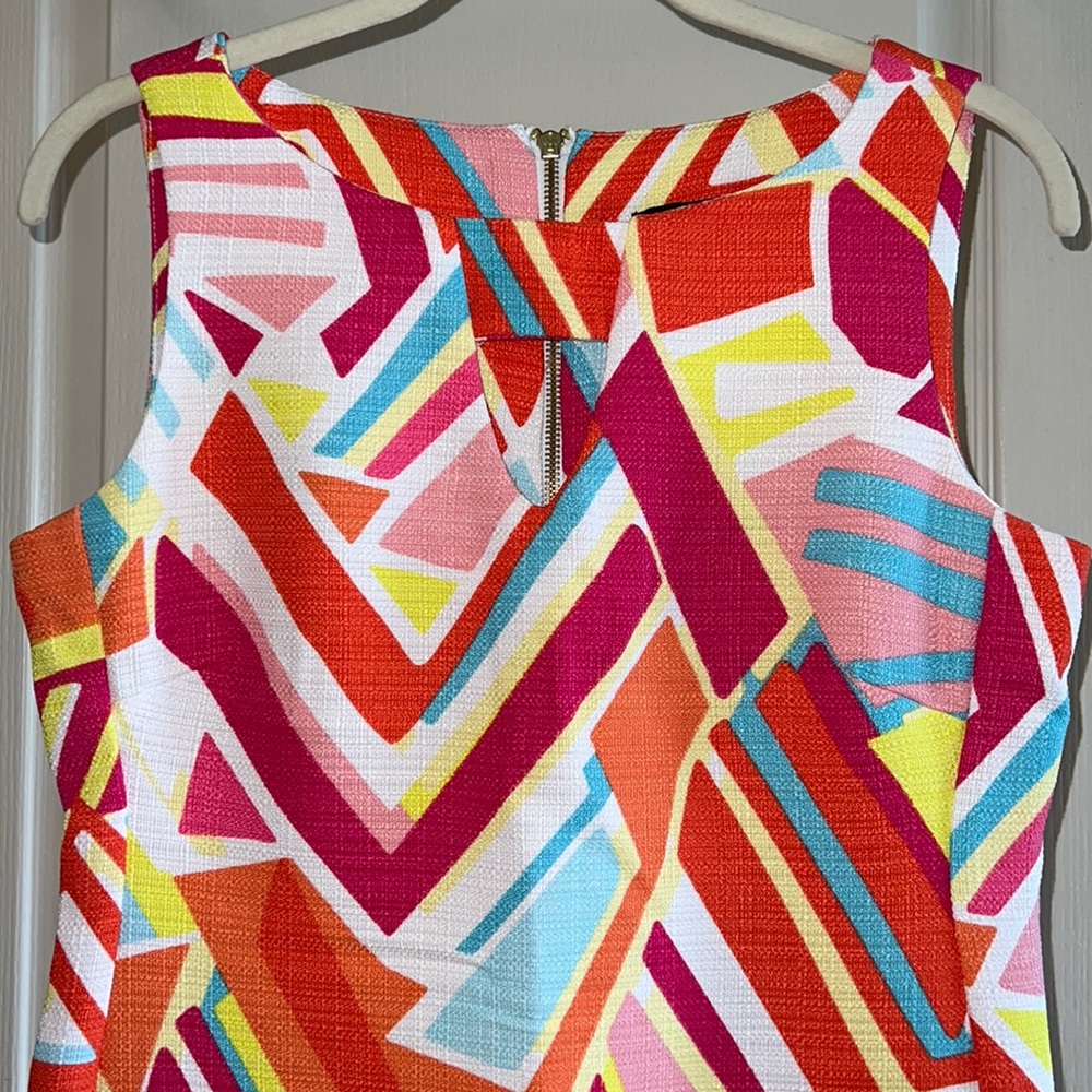 Geometric spring dress